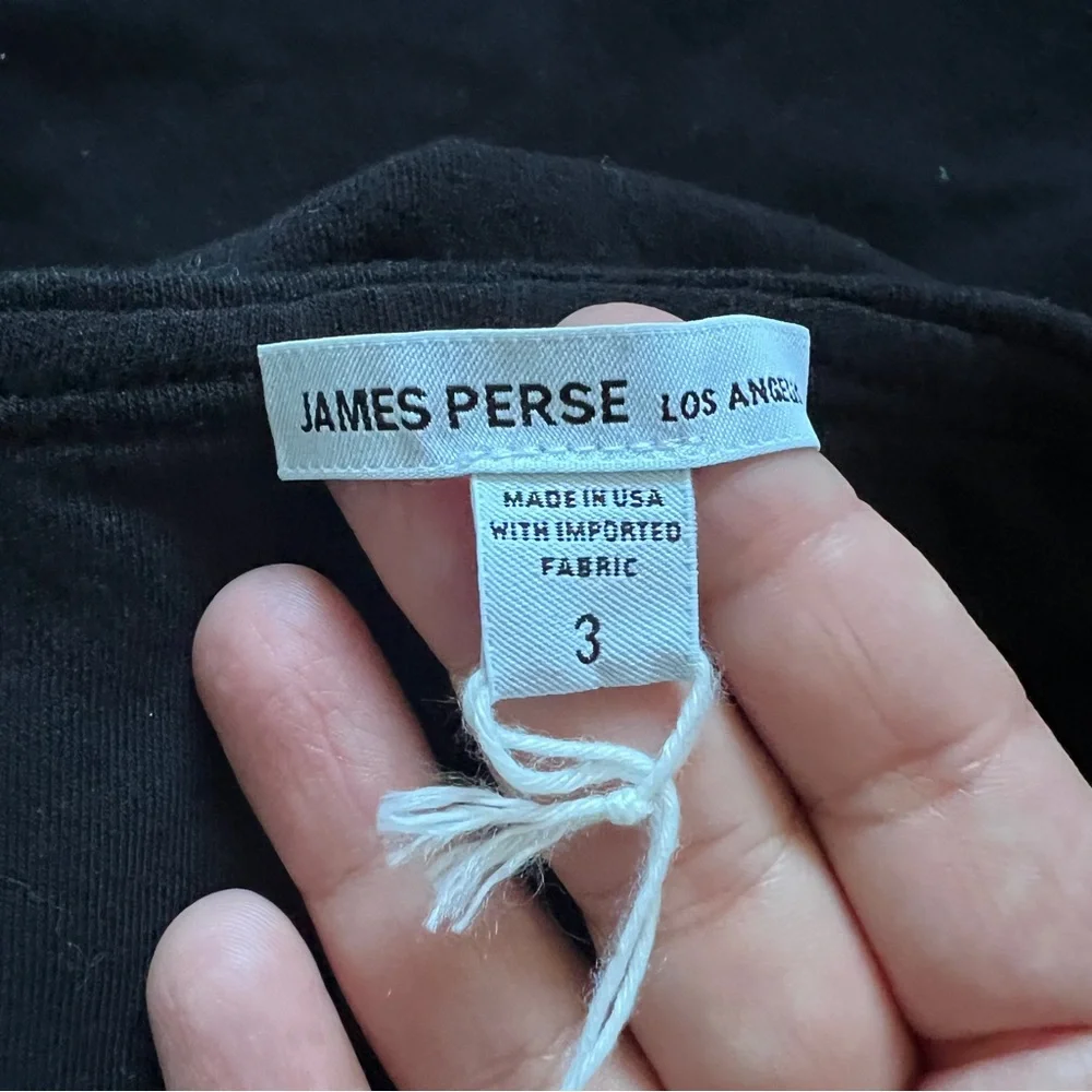 NWT‎ James Perse Ruched Jersey Skirt Women's Size 3 (US Large equivalent) - Picture 2 of 5